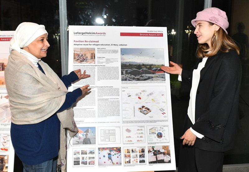 Participants in the 5th Lafarge Holcim Awards competition honored and celebrated. 